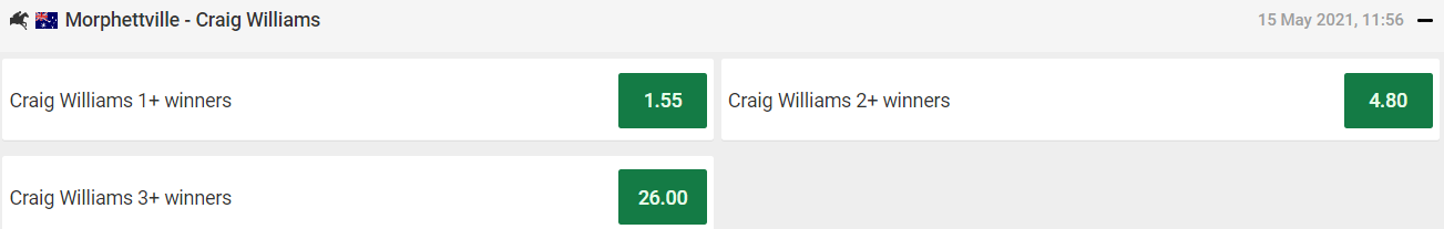 Craig Williams Extras